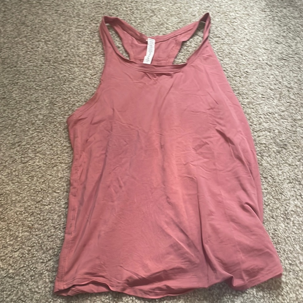 Lululemon pink tank top